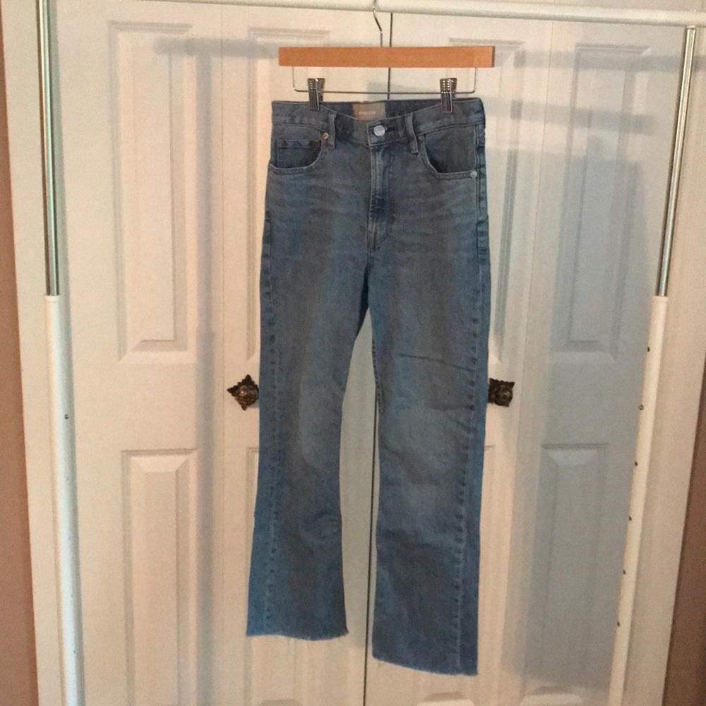 Everlane kick crop jeans, size 28
